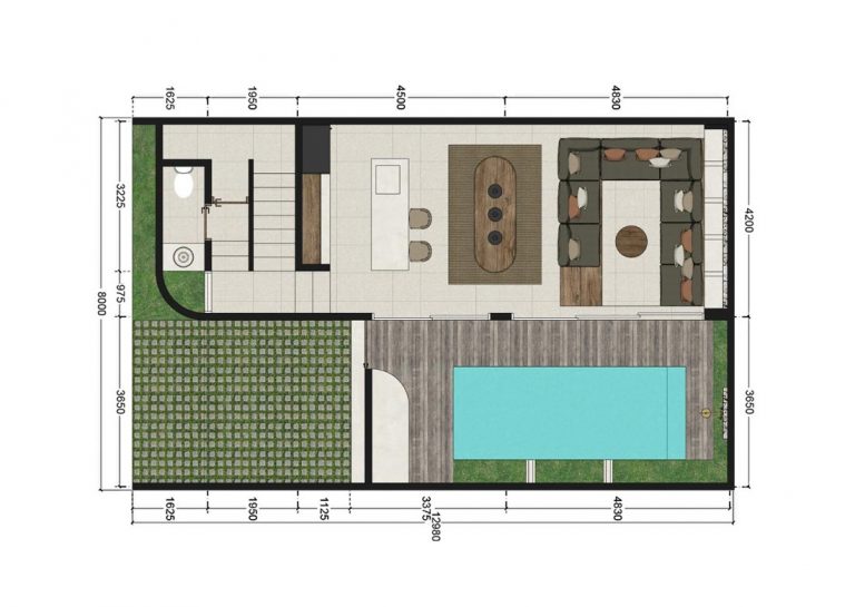 Floor Plan 3 BR - 1